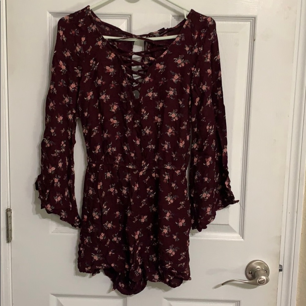 AE (American Eagle) Floral Romper